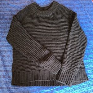 Thick knit sweater